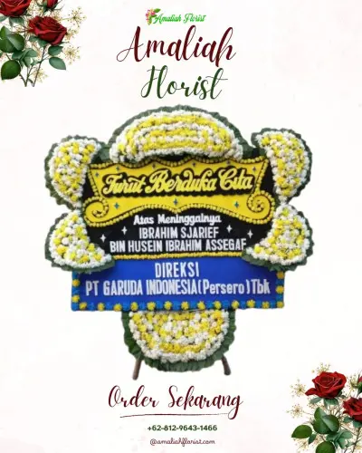 Papan Bunga Duka di Sukatani